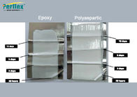 Informe de prueba de la comparación de la lechada de Polyaspartic y de la lechada de epoxy
