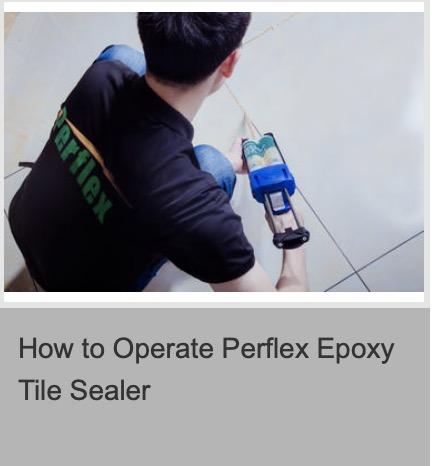 Porqué el sellador de la lechada de la teja de Perflex llega a ser popular